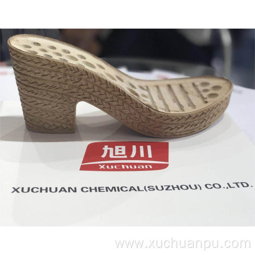 casting polyurethane resins for high hardness outsoles